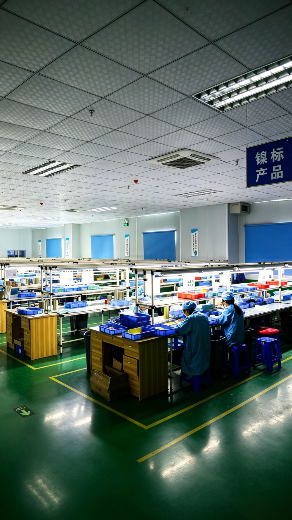 镍标产品质检车间