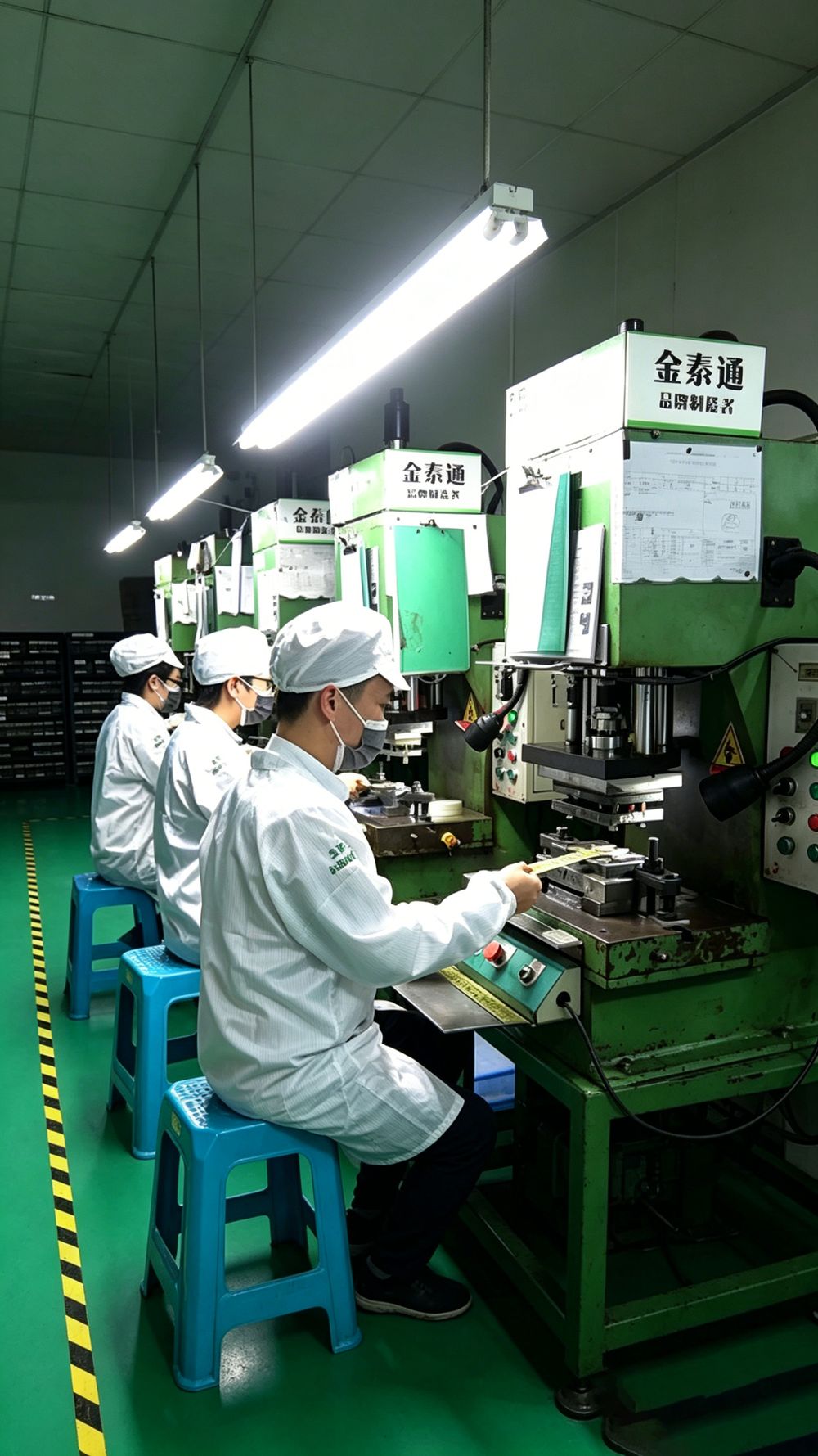 金泰通冲压车间实拍
